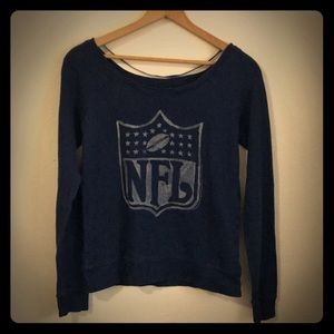 Off the shoulder NFL Sweater